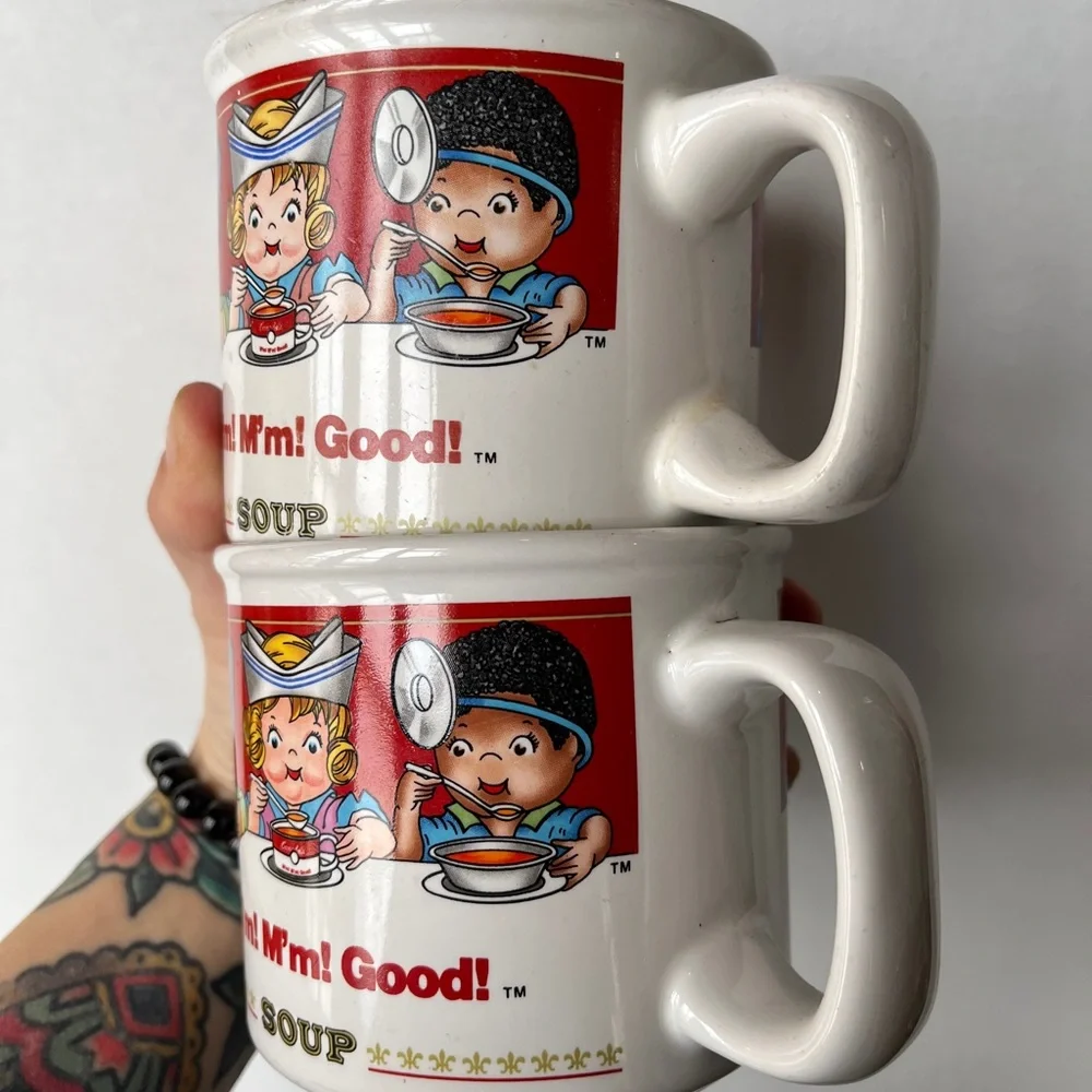 3/$30 🌟 SET Campbell's Soup Vintage Mugs - Picture 3 of 8